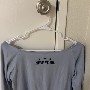 Hollister off the shoulder top